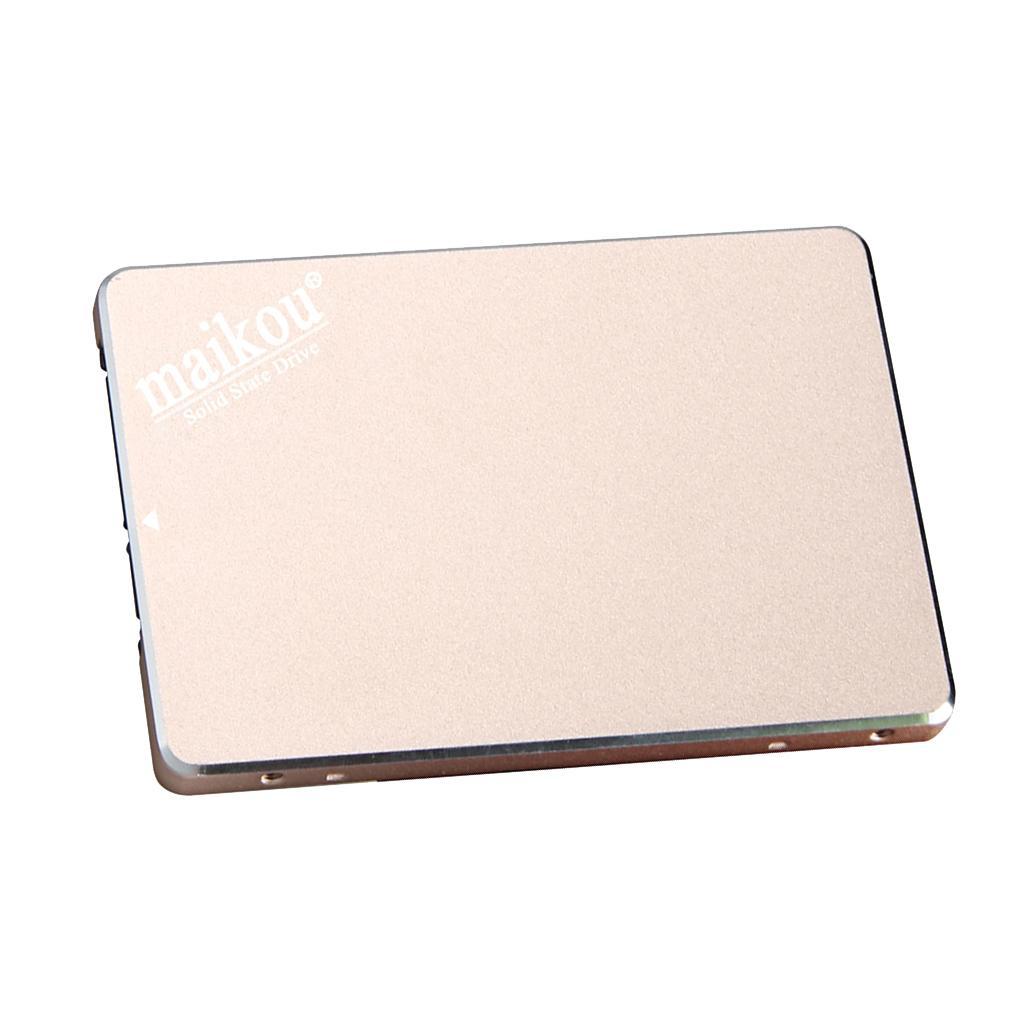 2.5inch SATA3.0 240GB SSD Solid State Drive for Laptop +HDD  Tray Gold