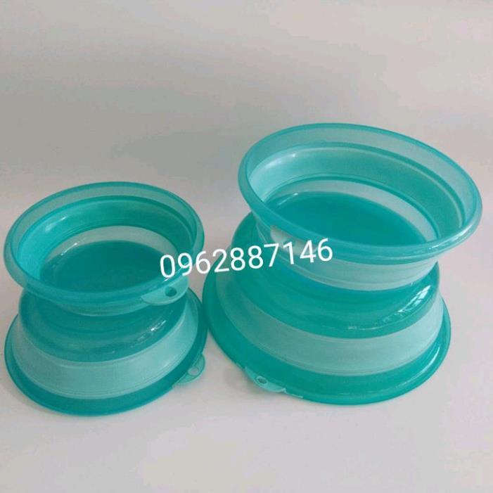 SALE- bát trộn mồi câu cá silicon siêu bền
