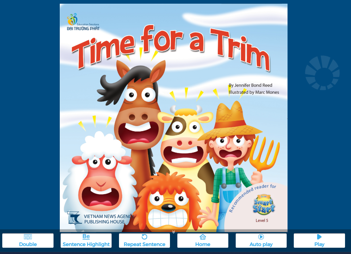 [E-BOOK] i-Learn Smart Start Grade 5 Truyện đọc - Time for a Trim