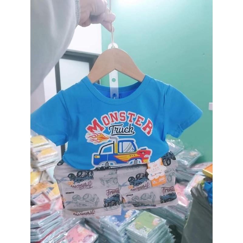 BỘ COTTON SỢI TRE XUẤT NHẬT CHO BÉ TRAI BÉ GÁI