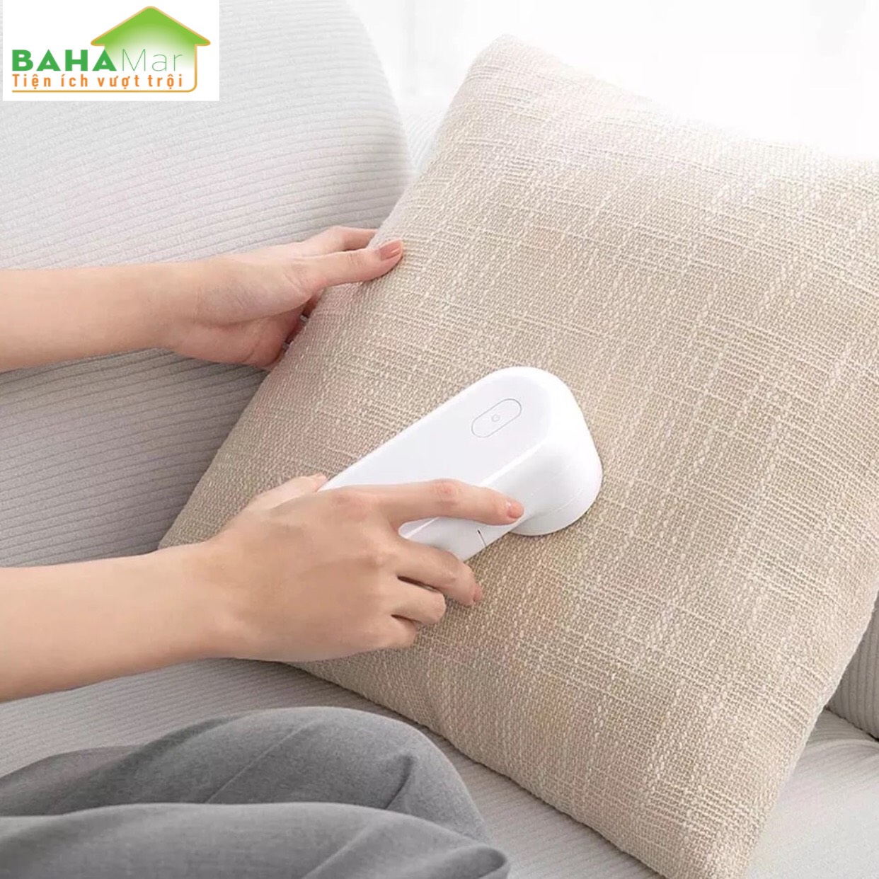 MÁY CẮT LÔNG XÙ TRÊN QUẦN ÁO, ĐỒ DẠ, NỈ. "BAHAMAR" xén bỏ lớp lông, bông xù trả lại bề mặt mịn màng cho quần áo và vỏ bọc đệm, gối dựa...