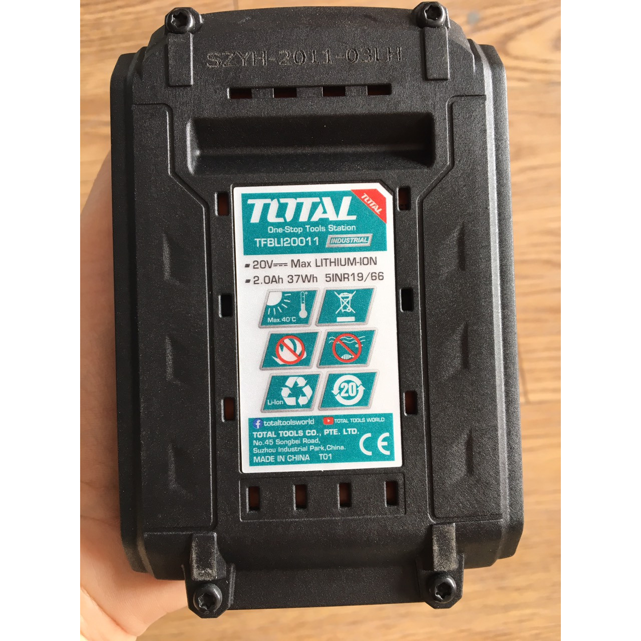 Pin Lithium - Ion P20S total TFBLI20011