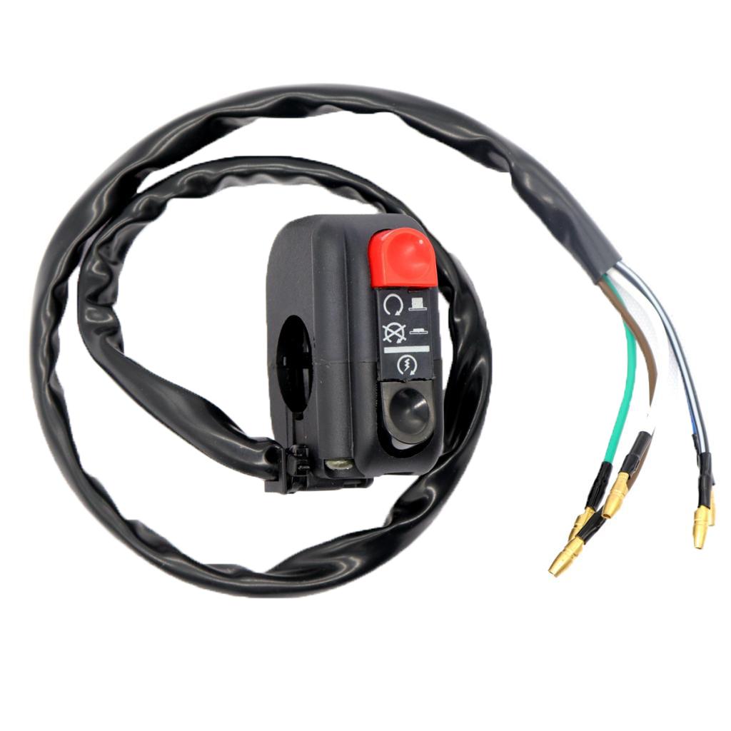 Motorcycle START STOP SWITCH Motorbike Handlebar IGNITION ON/OFF