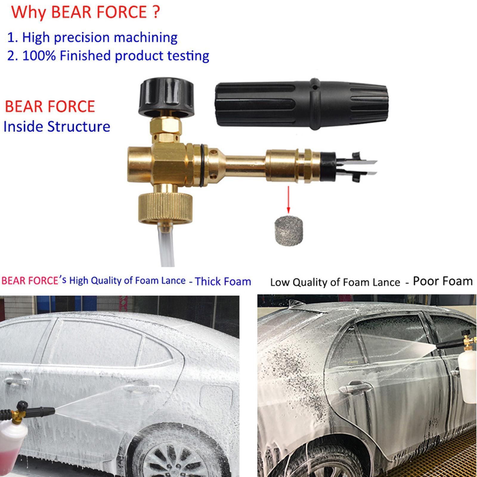 Pressure Washer Jet Washer Foam Nozzle Foam Generator Soap Car Clean