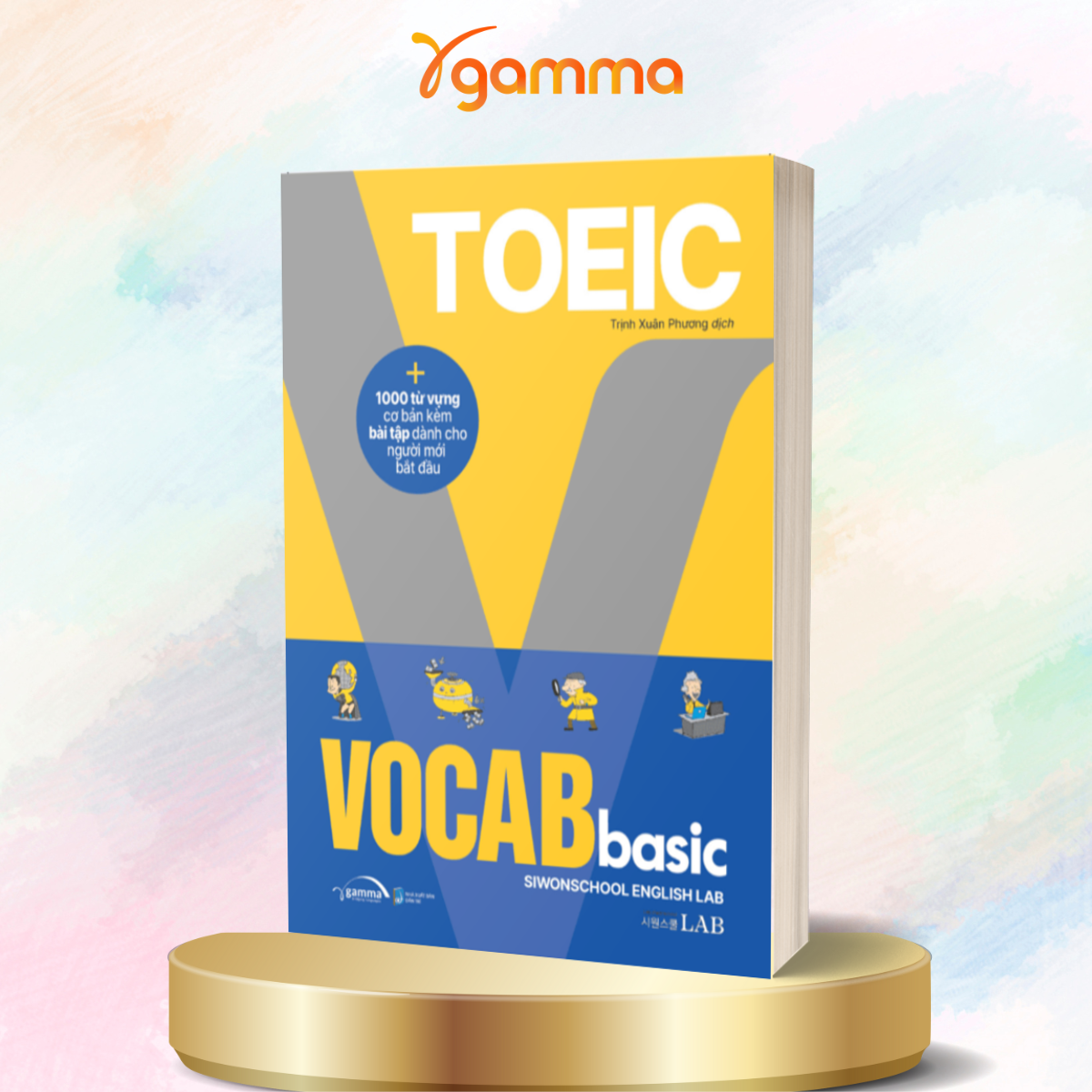Sách Toeic Vocab Basic - 1000 Từ Vựng Cơ Bản Kèm Bài Tập Dành Cho Người Mới Bắt Đầu