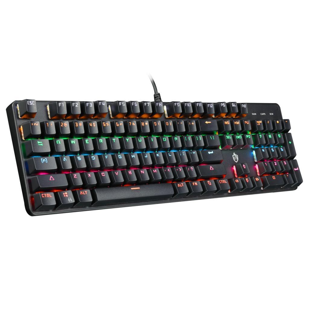 USB Wired LED Backlit Ergonomic Gamer Keyboard For PC Laptop