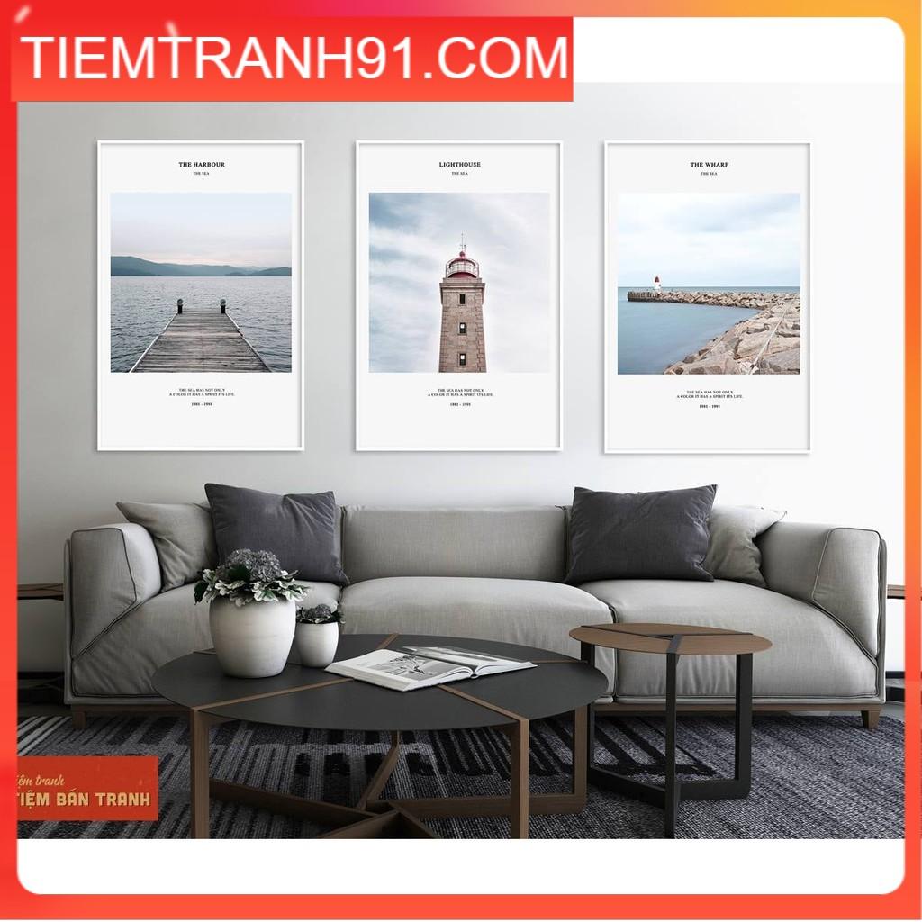 Tranh treo tường - Bộ 3 bức canvas tổng hợp 74 , tranh canvas giá rẻ