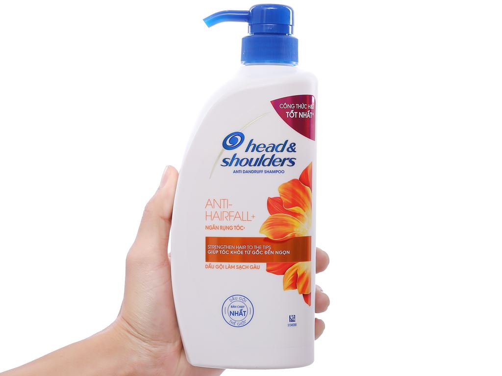 Dầu Gội HEAD & SHOULDERS Chai 625ml - Ngăn rụng tóc