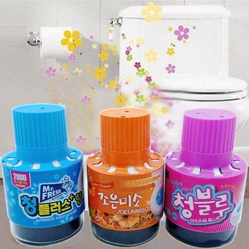LỌ TẨY VỆ SINH THẢ BỒN CẦU HÀN QUỐC HƯƠNG NGÀN HOA CHUYÊN TẨY RỬA KHỬ MÙI TOLET NGĂN CHẶN VI KHUẨN , MÙI HÔI