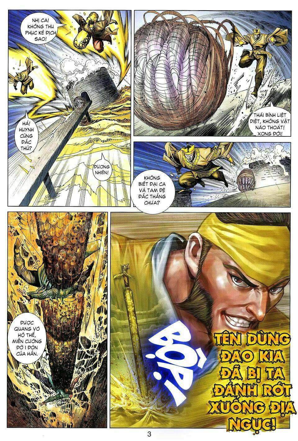 thiên tử truyền kỳ 7 - tam quốc kiêu hoàng chapter 9 3