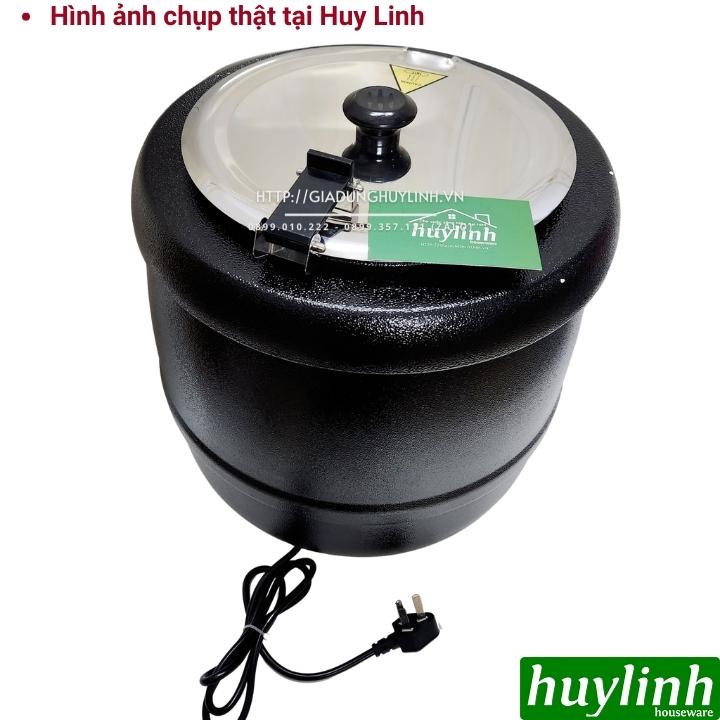Nồi ủ ấm trân châu - hâm nóng cháo, súp - giữ ấm soup - Dung tích 10 lít [Vỏ Gang hoặc Nhựa