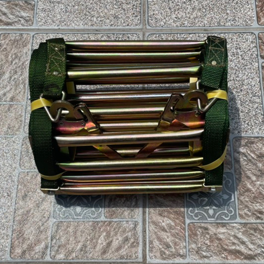 Thang dây thoát hiểm pccc 15m có 2 móc lớn