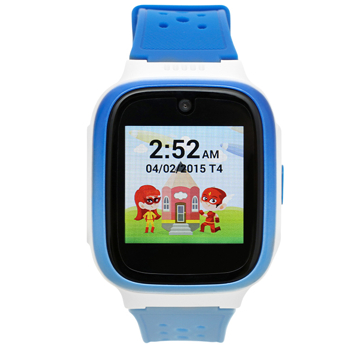 Đồng hồ định vị trẻ em Masstel Smart Hero 4G Màu Xanh - Hàng Chính hãng