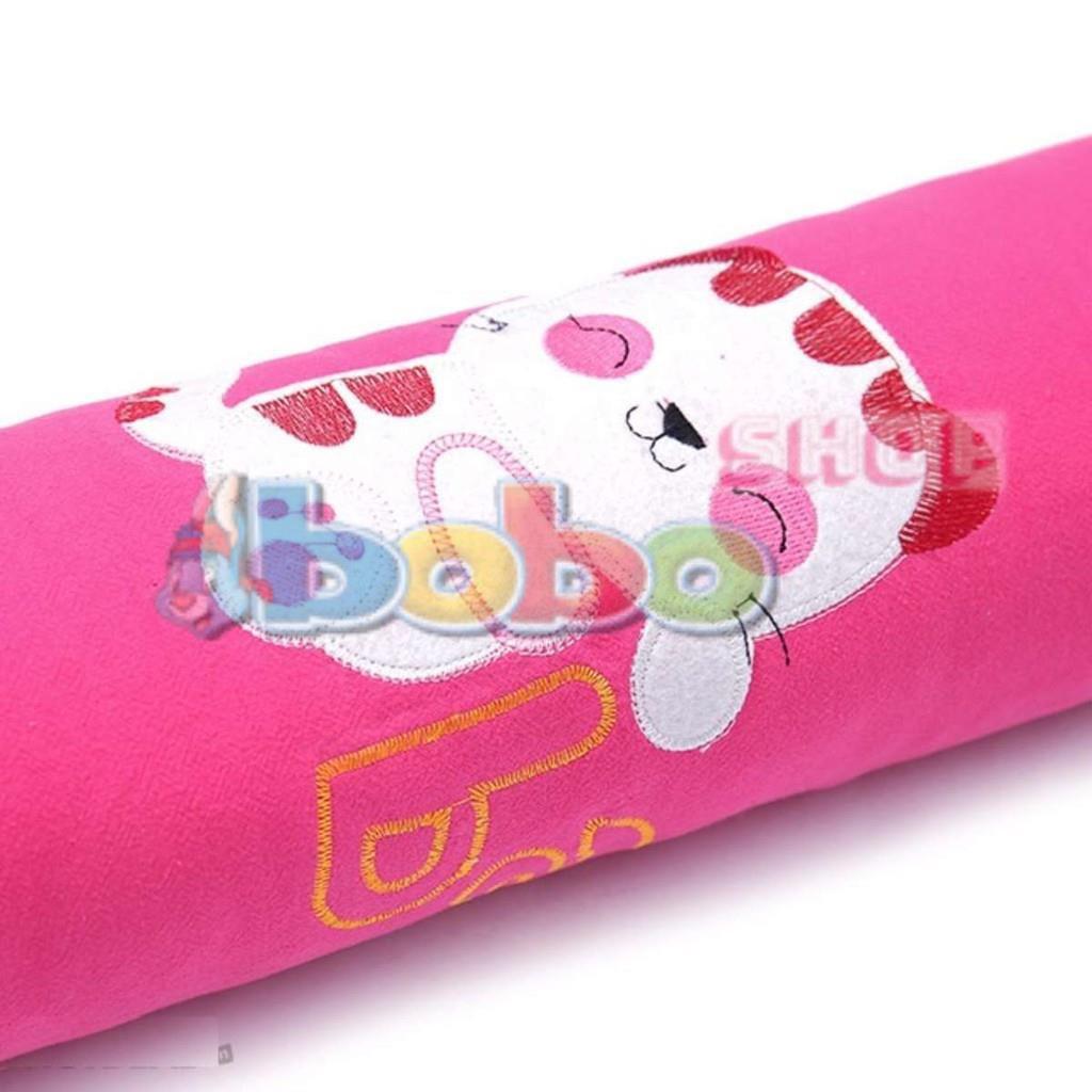 Set 2 Gối Ôm Chặn Cho Bé Mèo Nhí Màu Ngẫu Nhiên 35x60Cm