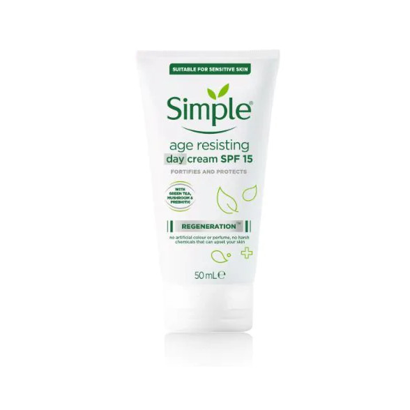 Kem chống lão hoá ngày Simple Age Resisting Day Cream SPF 15 - 50ml