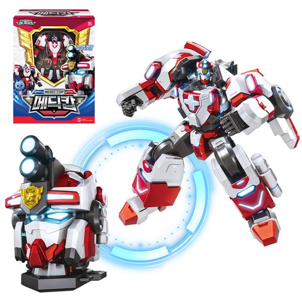 Đồ Chơi Robot Siêu Bác Sĩ Quân Y Medic Cop Quang Năng - Miniforce 505004