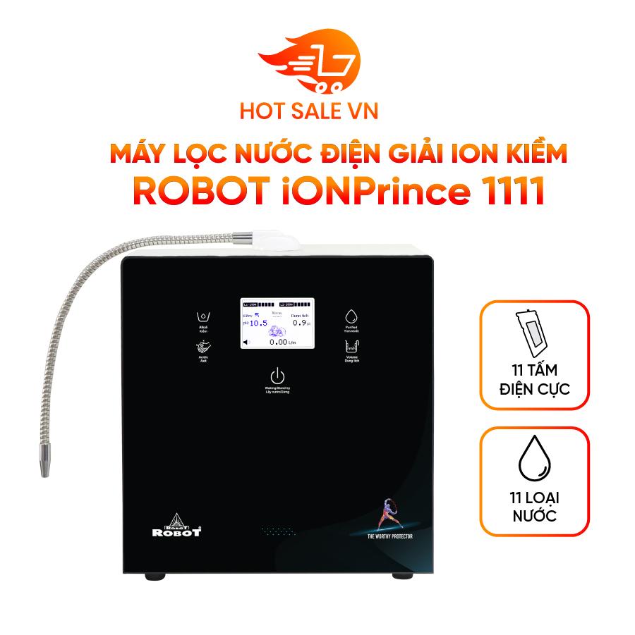 Máy Lọc Nước Điện Giải Ion Kiềm ROBOT IonPrince 1111 - Hàng Chính Hãng