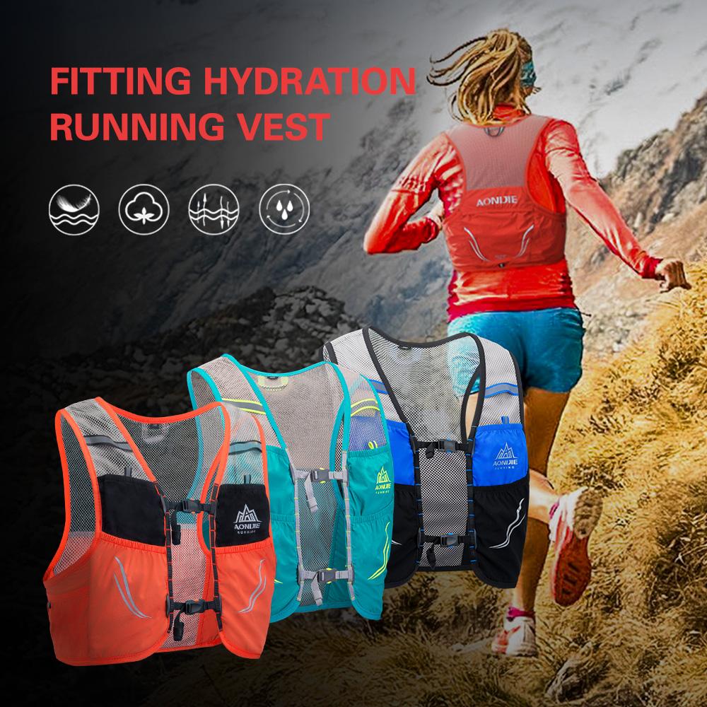 Áo vest lưới thoáng khí kết hợp túi đựng dành cho chạy bộ đi xe đạp ngoài trời