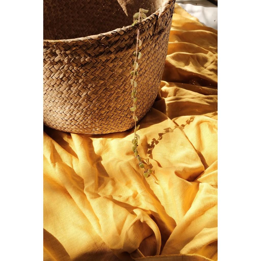 GIỎ CÓI CÓ QUAI ĐA NĂNG - D35xH26 cm