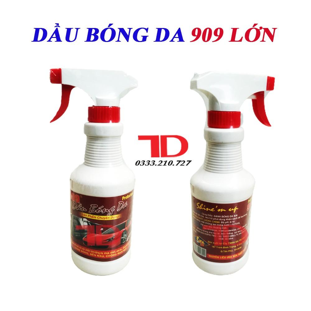 Chai Xịt Bóng Bảo Vệ Bề Mặt 909 Kira, dầu bóng da chuyên dụng