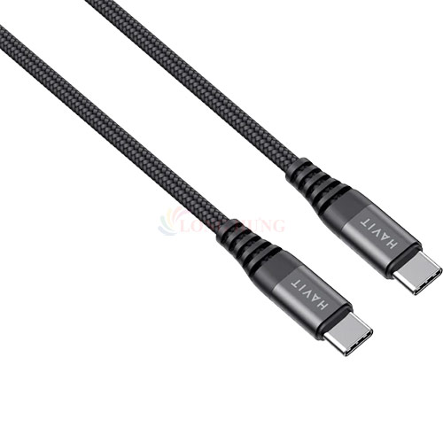 Cáp USB Type-C to USB Type-C Havit 1.2m CB6010 - Hàng chính hãng