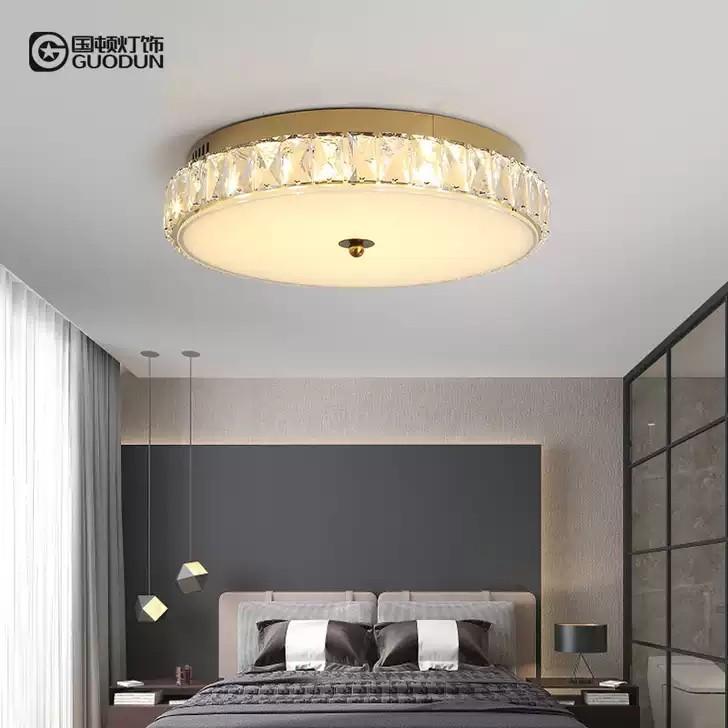 Đèn mâm vòng ốp pha lê ốp trần ,đèn phòng ngủ hình tròn hoặc vuông, đèn trang trí, đèn trần M9167