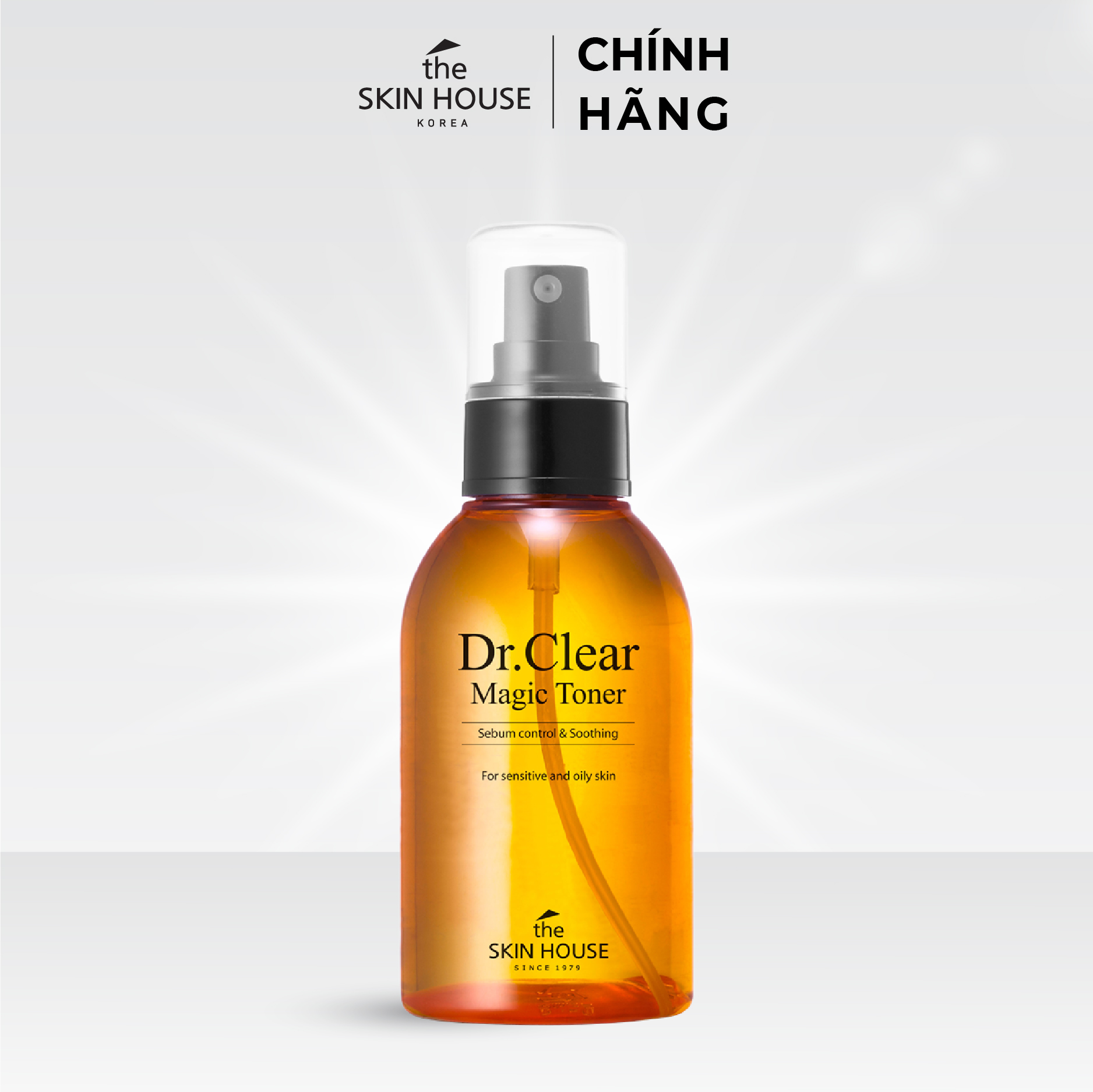 T11 Nước hoa hồng giúp làm giảm và ngăn ngừa mụn Dr. Clear Magic Toner 130ml