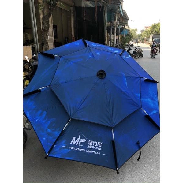 Ô câu cá 2 tầng hãng MC siêu bền che nắng che mưa y hình