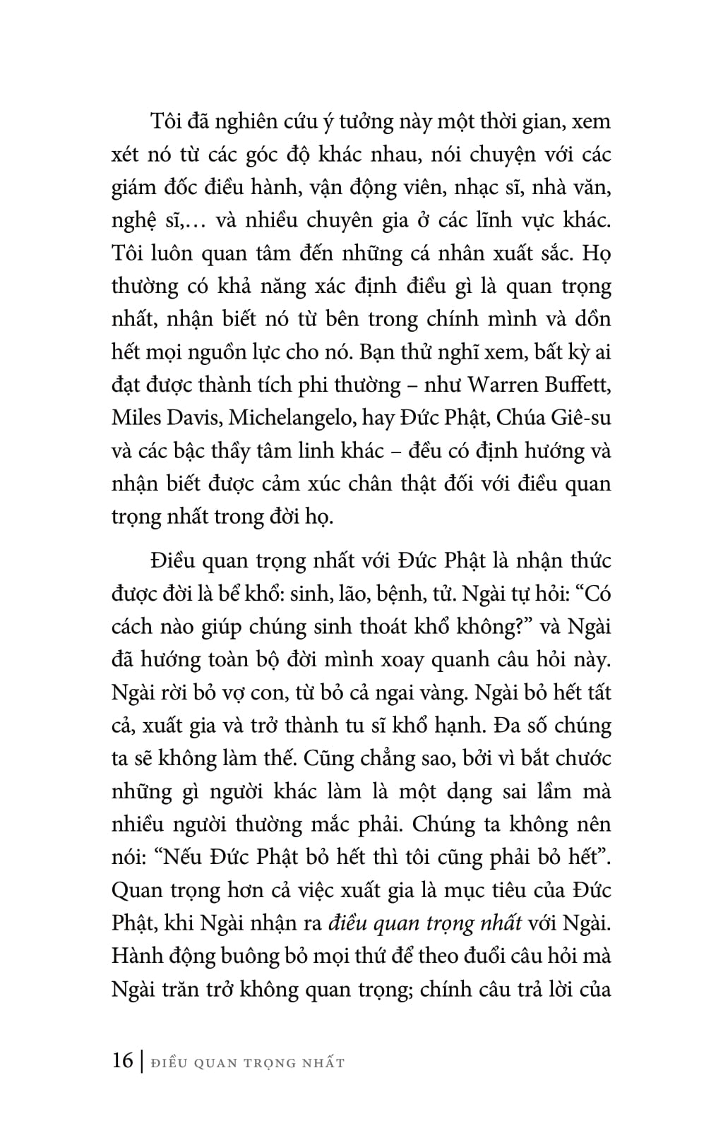 Điều Quan Trọng Nhất - Adyashanti