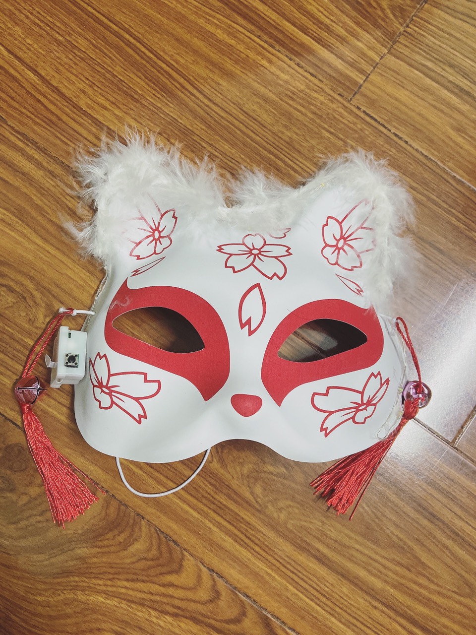 Mặt nạ cáo haloween đèn nhấp nháy