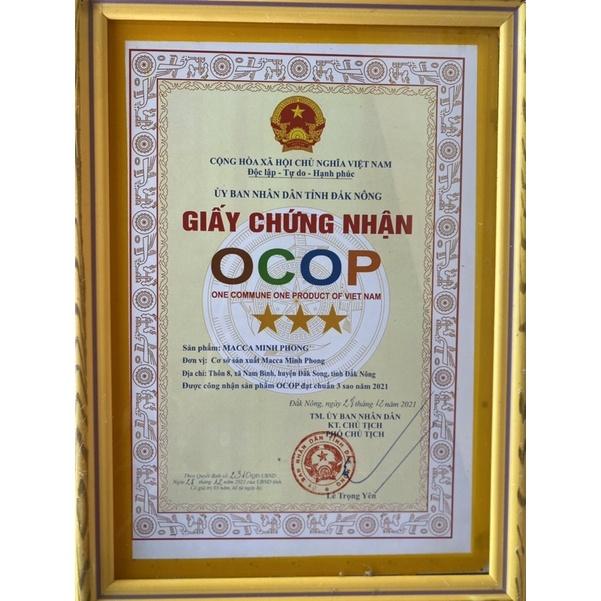 500G Hạt Macca sấy rang tách nứt loại 1