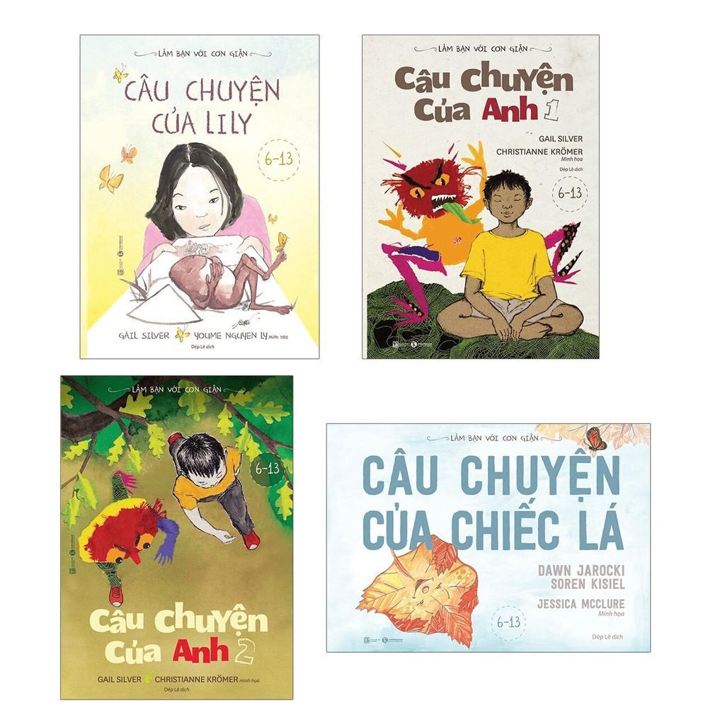 Sách - Combo Làm Bạn Với Cơn Giận