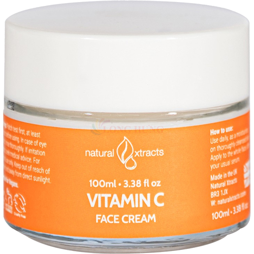 Kem dưỡng ẩm Natural Xtracts Vitamin C Face Cream (100ml) - Hảng chính hãng