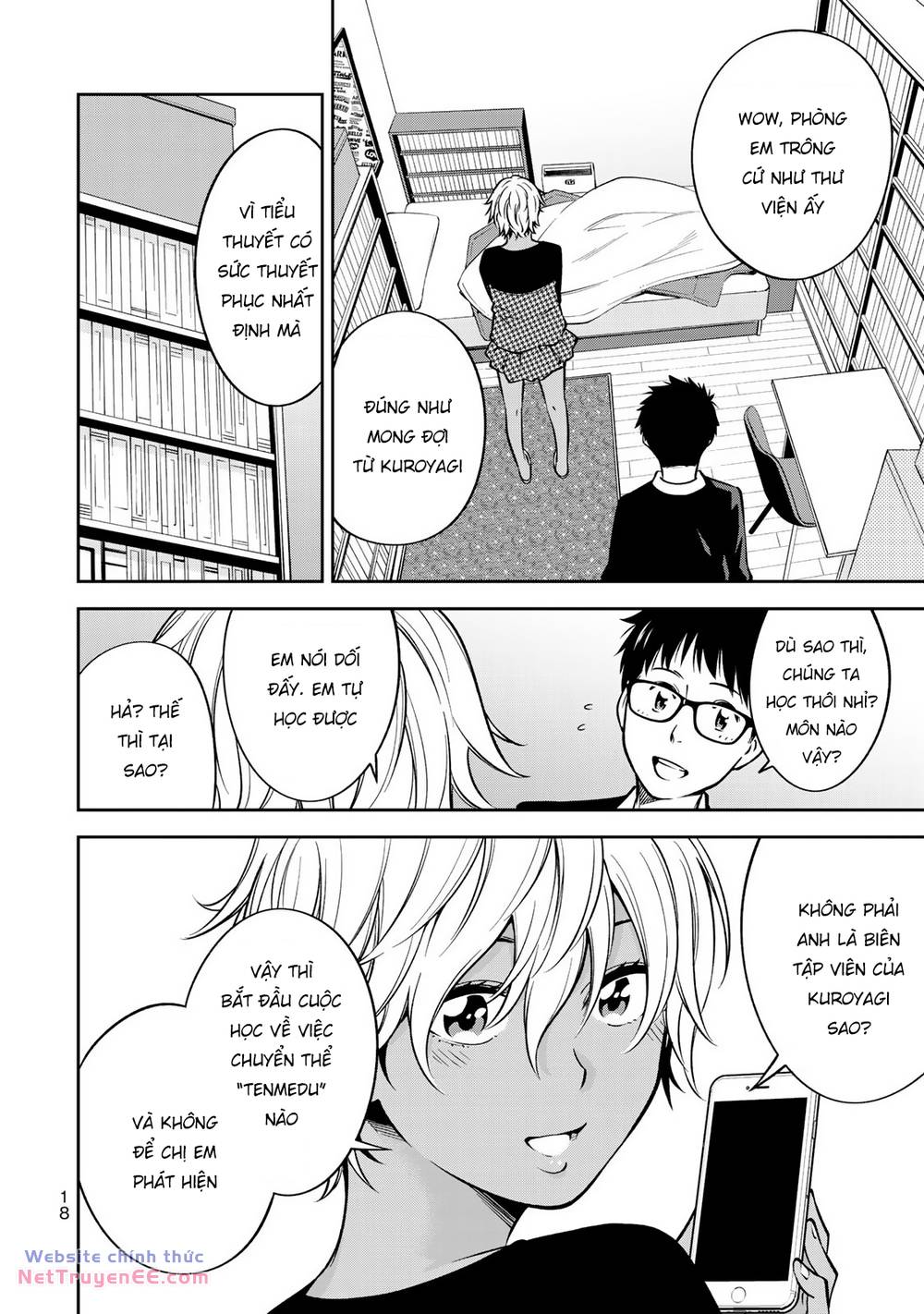 tình yêu kì lạ của nữ sinh chapter 21 22