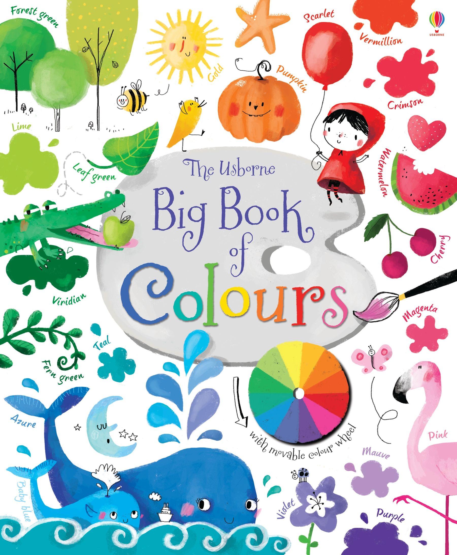 Sách thiếu nhi tiếng anh 3+ Big Book of Colours