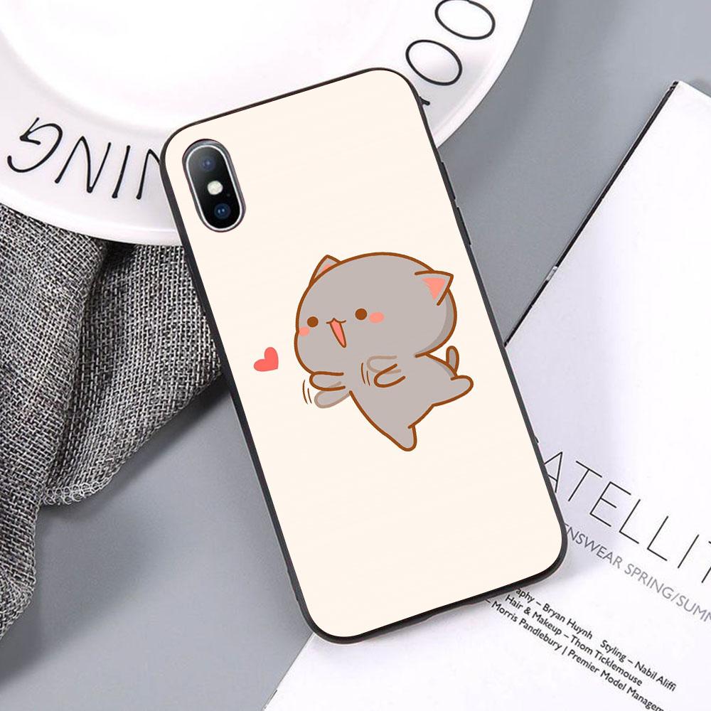 Ốp chống sốc cặp đôi chibi hot new dành cho iphone xs max / 11 pro max / 12 pro max / 12 mini / se / 5 / 6 / 7 - PC143