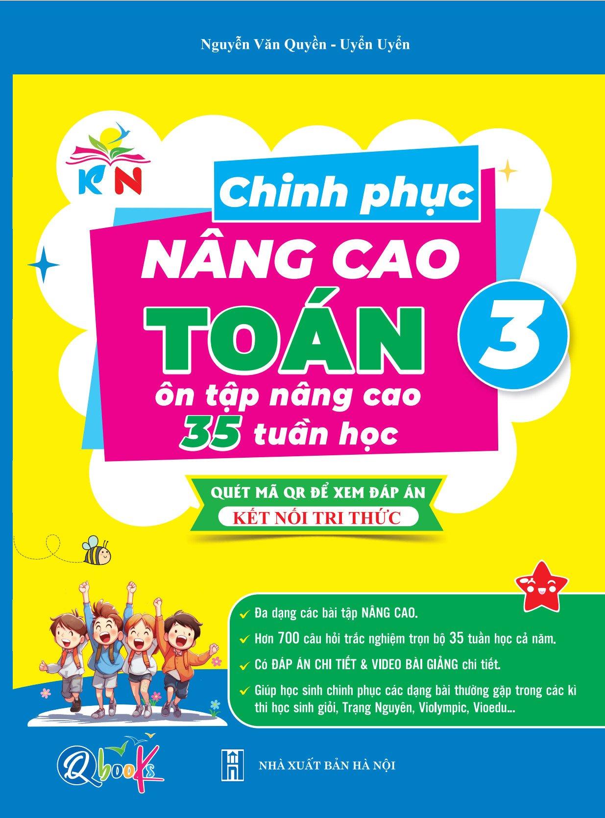 Combo Chinh Phục Nâng Cao Toán và Tiếng Việt Lớp 3 - Kết nối tri thức với cuộc sống - Cả Năm (2 cuốn) - Bản Quyền
