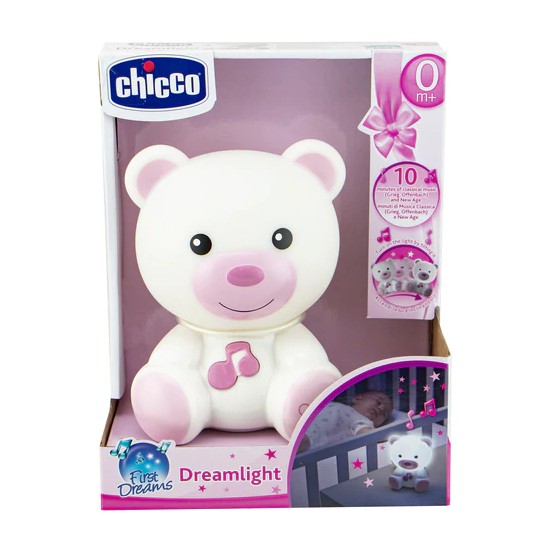 Đèn ngủ phát nhạc gấu Teddy Chicco