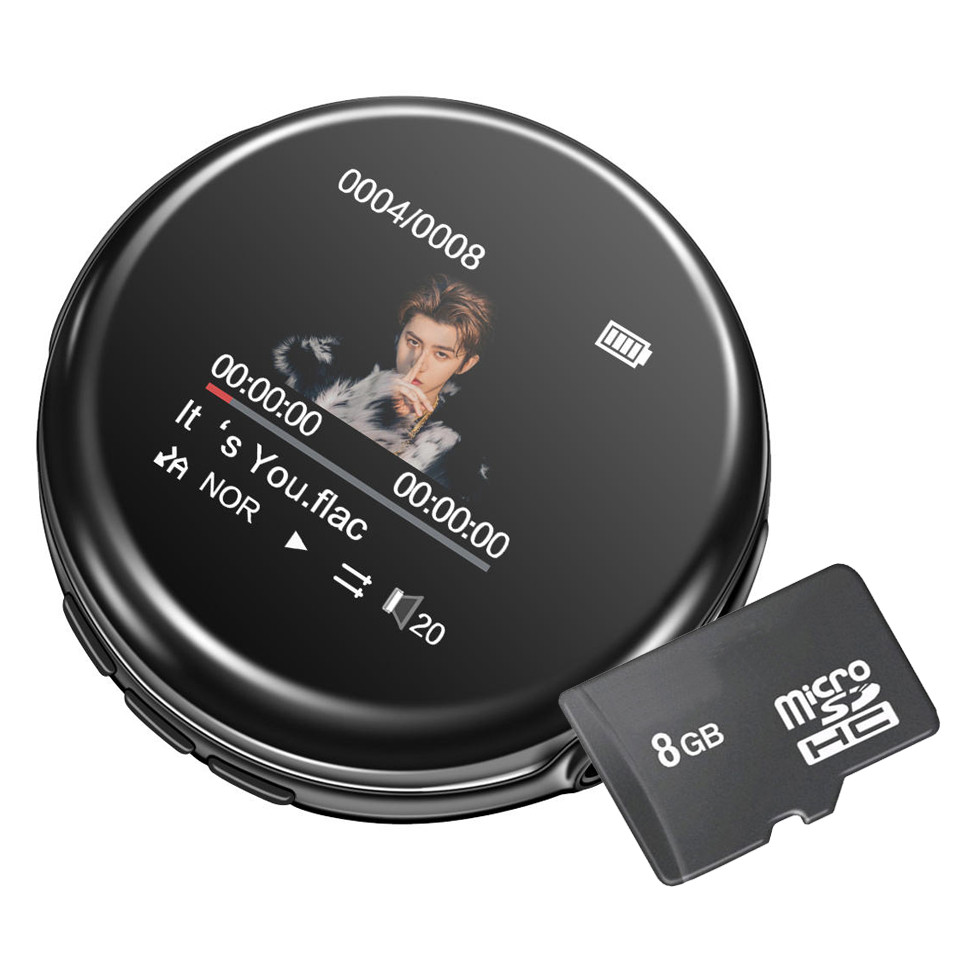 Máy Nghe Nhạc MP3 Bluetooth Ruizu M1 Tặng Kèm Thẻ Nhớ 8GB Cao Cấp AZONE - Hàng Chính Hãng