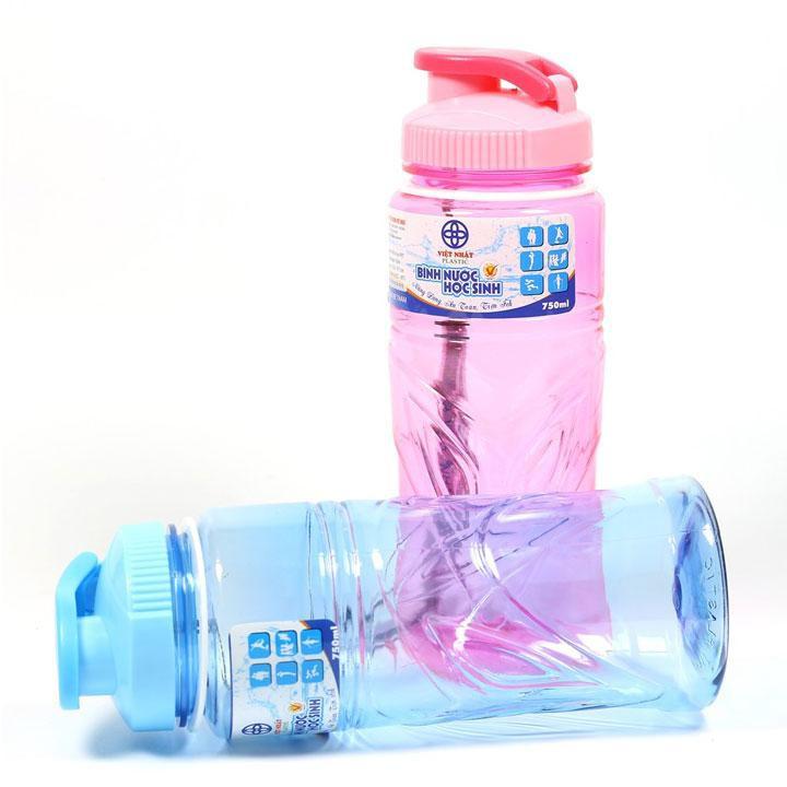 Bình nước nhựa Việt Nhật 550ml