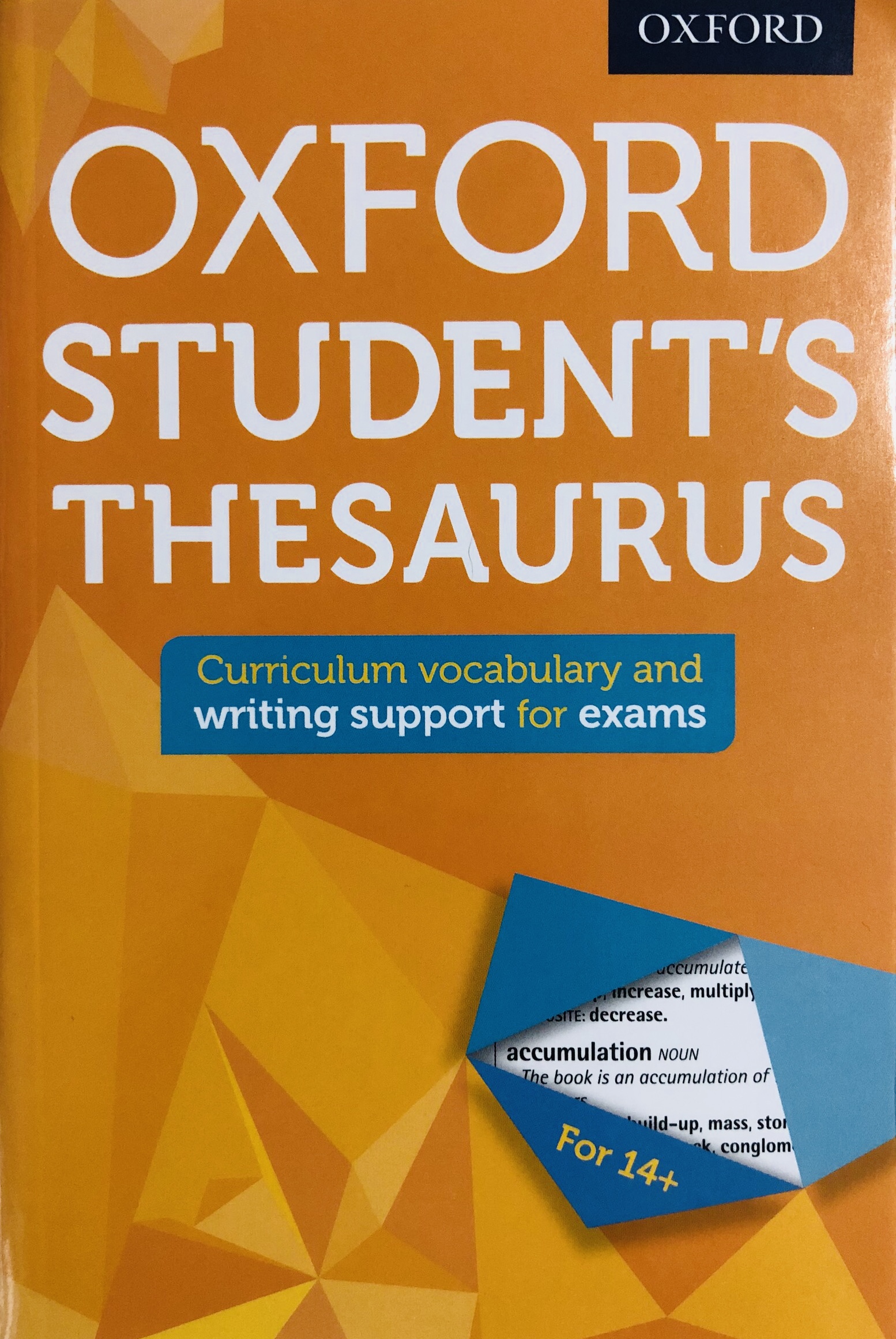 Oxford Student’s Thesaurus Dictionary