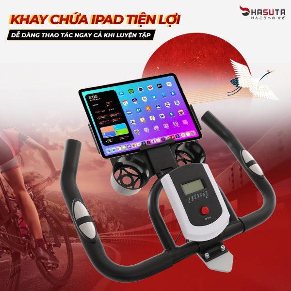 Xe đạp tập thể dục HASUTA HEB-811 - Hàng chính hãng