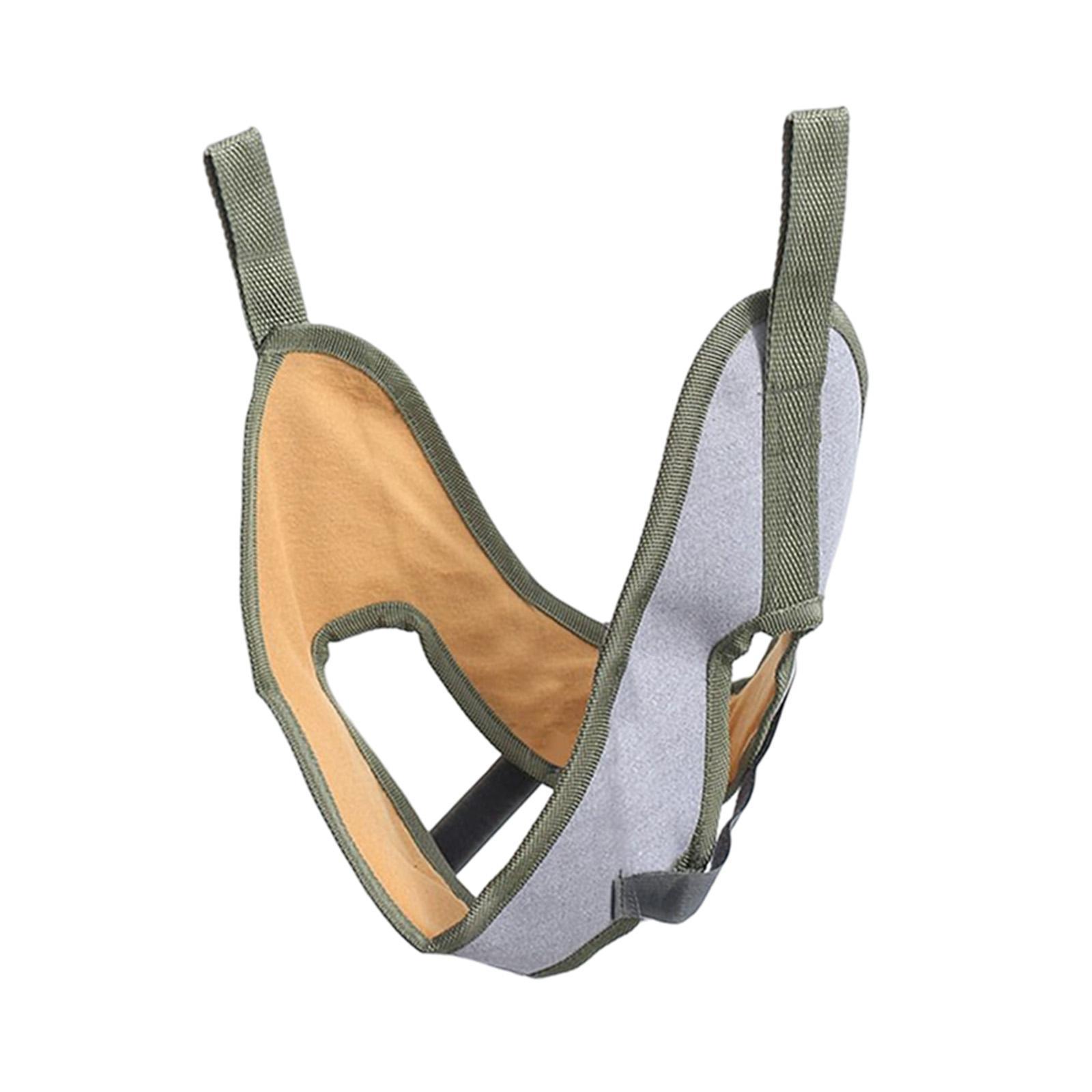 Neck Cervical Traction Device Belt Spinal over Door Chin Cover