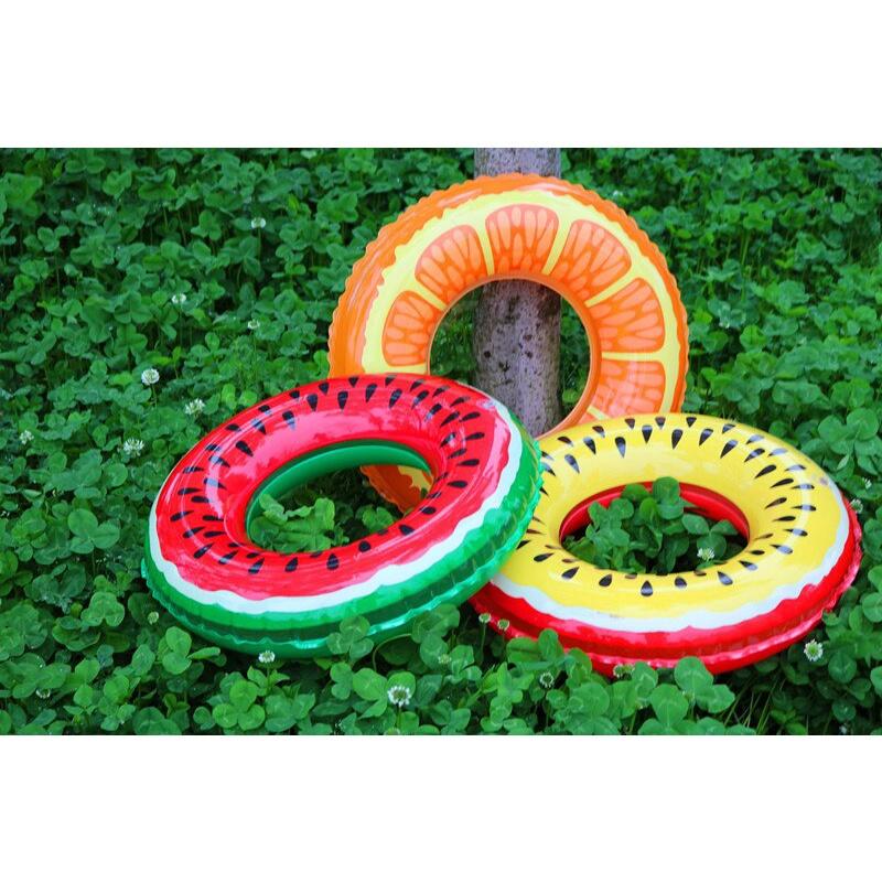 Quả dưa hấu mới Quả chanh Vòng bơi Bể bơi Phao nước Đồ chơi bơi Vòng tròn Bãi biển Bữa tiệc biển Đồ chơi nước
