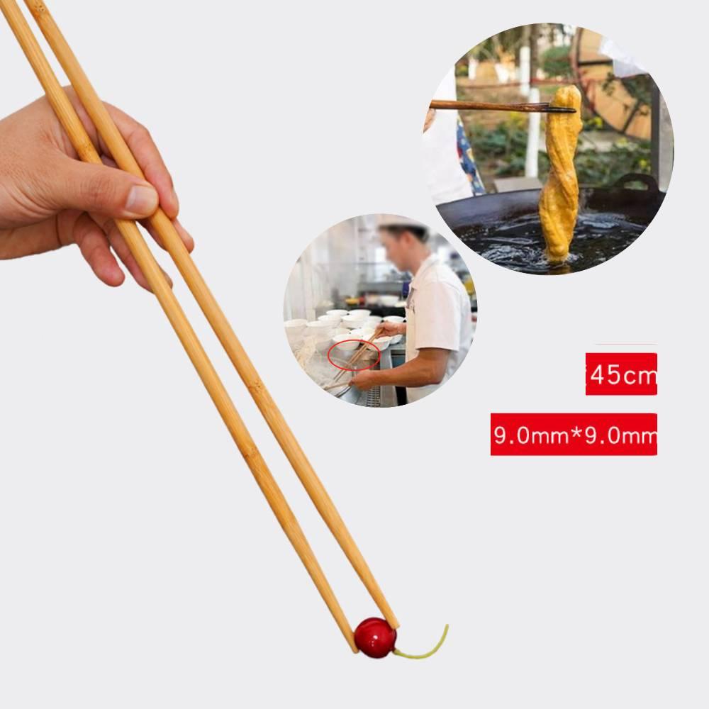 Đũa Tre Dài 45cm Dễ Sử Dụng Cho Nhà Bếp