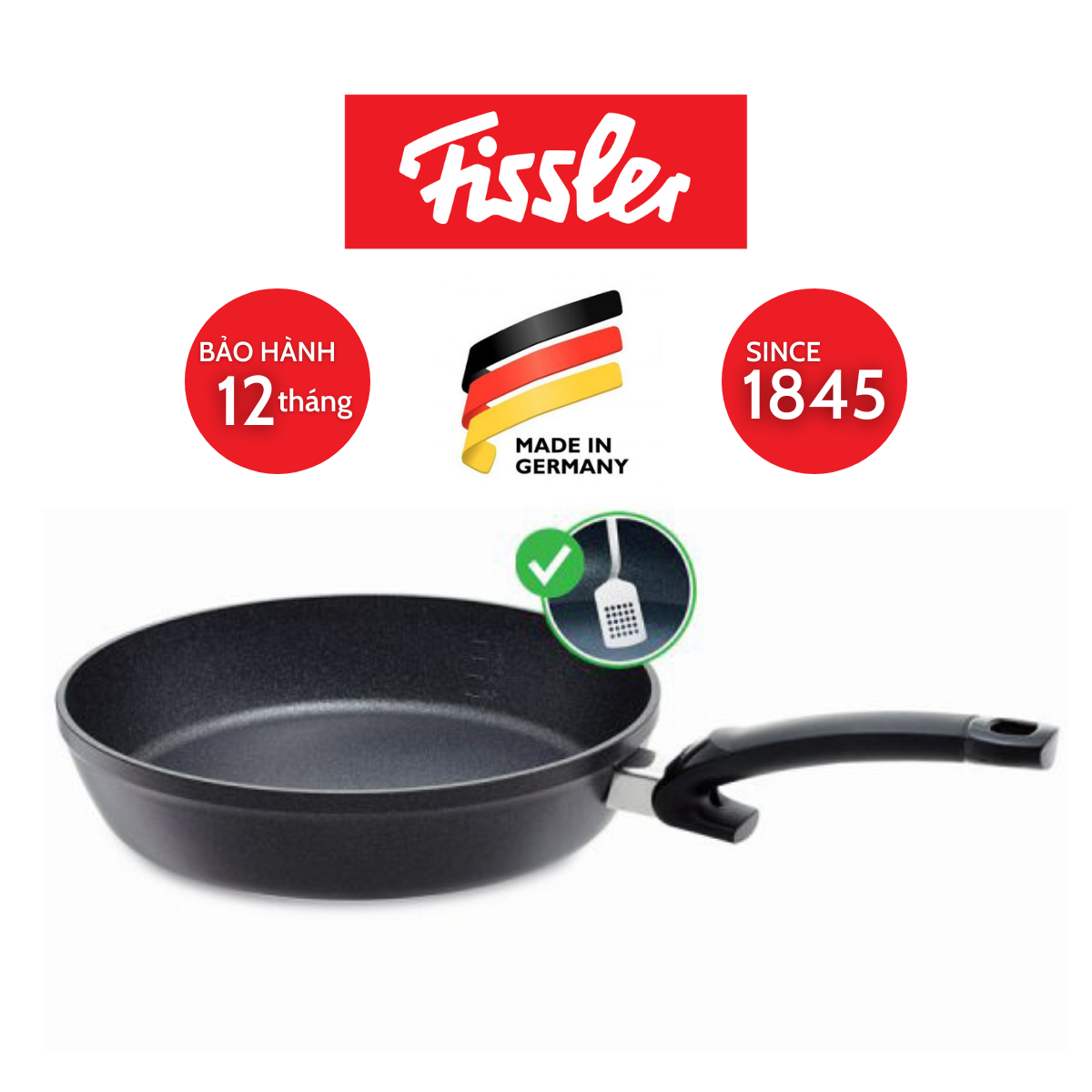 Chảo chống dính Fissler Adamant Comfort size 28 - SX tại Đức - Hàng chính hãng