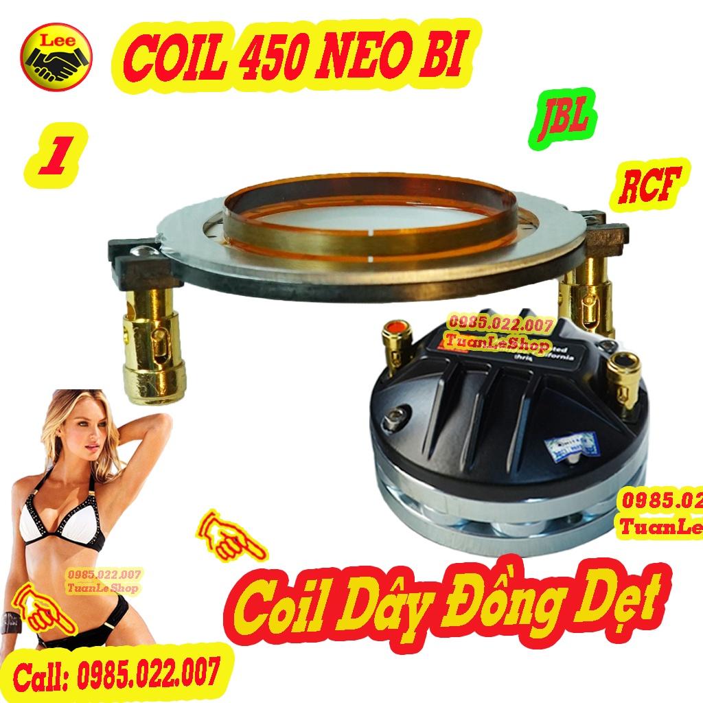 COIL TREBLE 450 NEO BI J B L,R C F – CÔN THAY THẾ TREP CHÁY LOẠI CÓ CỌC – GIÁ 02 CHIẾC