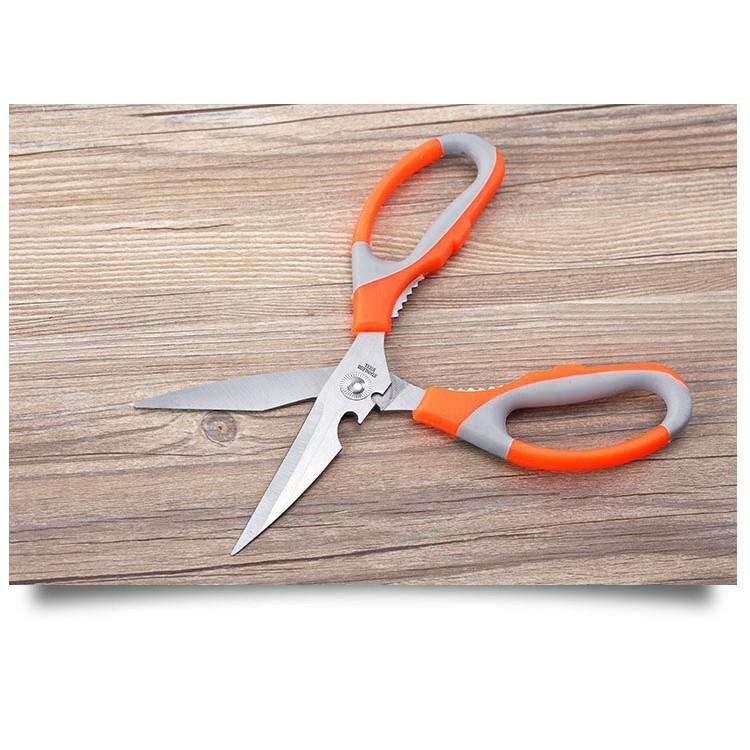 Kéo Nhà Bếp Đa Năng K-024 Màu Cam 5 Trong 1