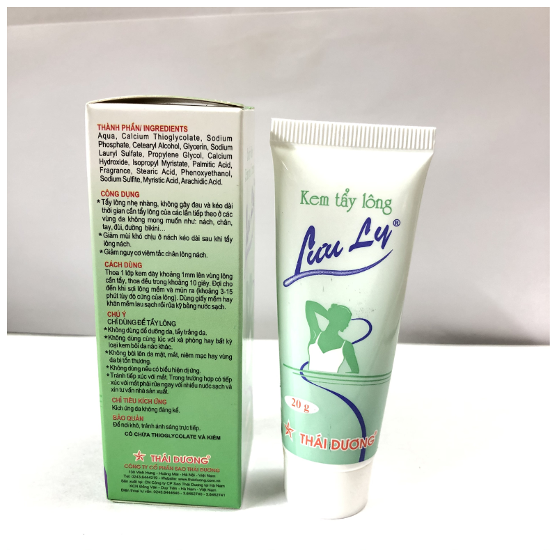 Kem Tẩy Lông Lưu Ly