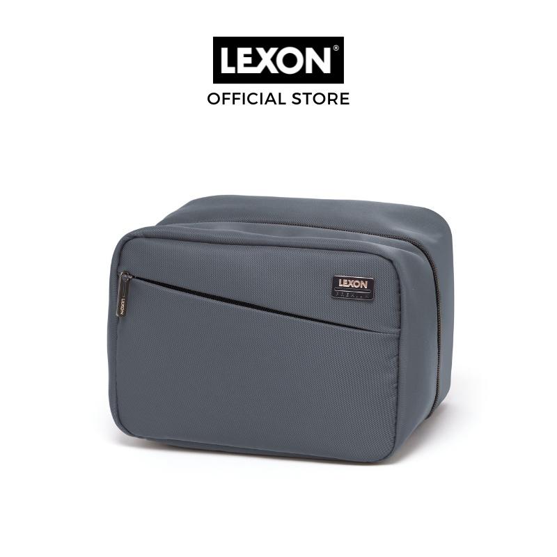 Túi đựng đồ du lịch cá nhân LEXON nhỏ gọn chống sốc - PREMIUM + TOILETRY BAG - Hàng chính hãng